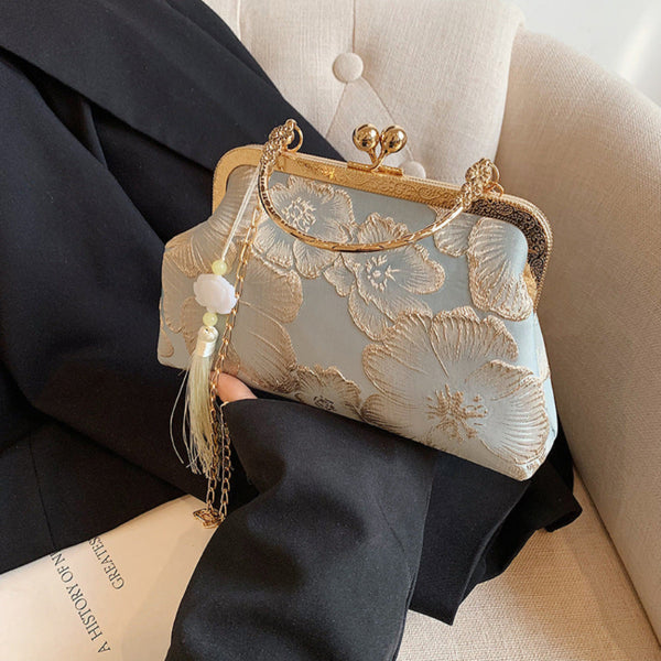 Jade Blossom Bag