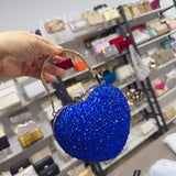 Crystal Heart Clutch