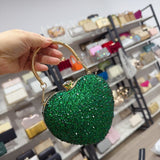 Crystal Heart Clutch